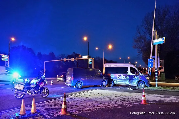 Belbus betrokken bij ongeval in Alkmaar