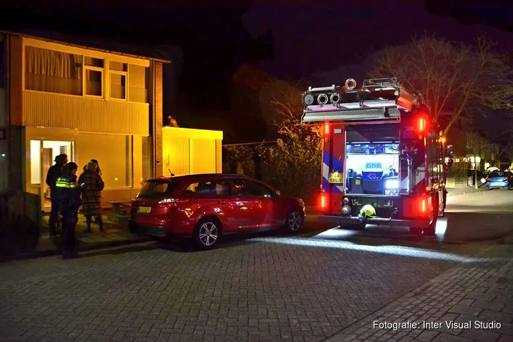 Vlam in de pan in woning Sint Pancras