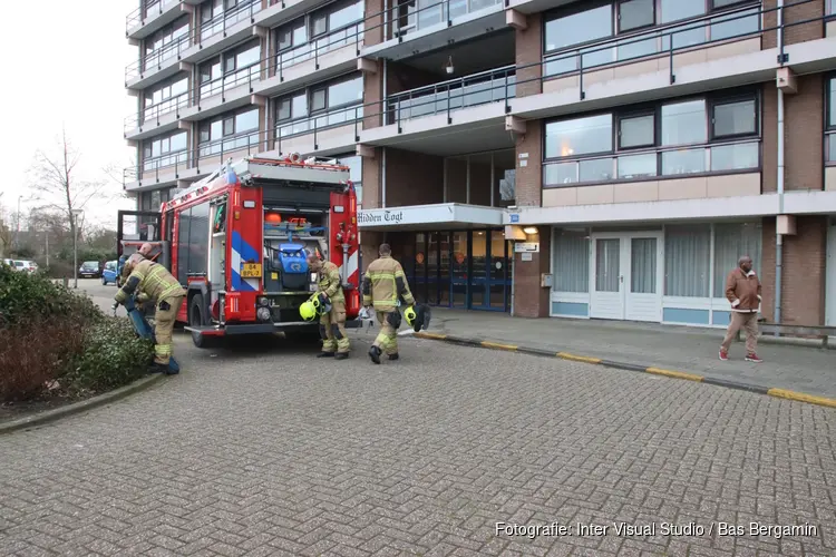 Brand in flat Van de Veldelaan Alkmaar