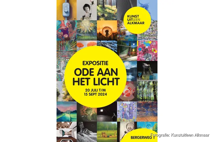 Ode aan het licht: Expositie bij Kunstuitleen Alkmaar