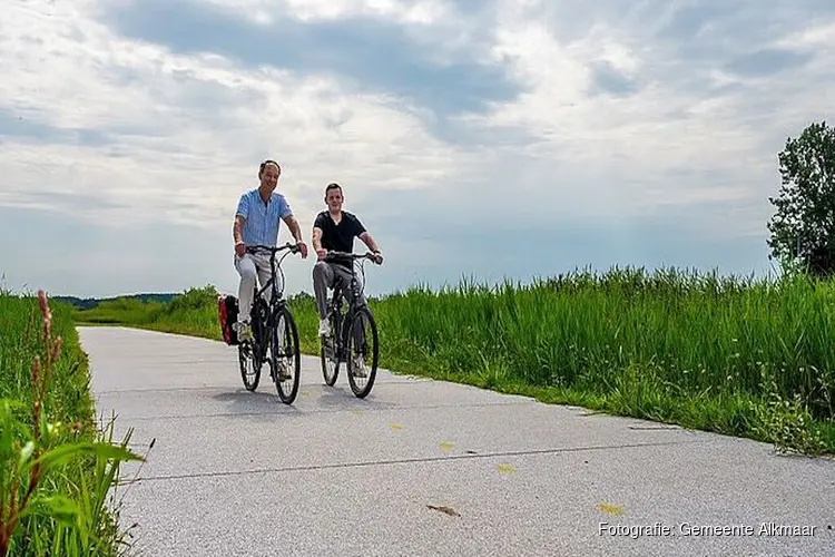 Fietspad Sluispolder tussen Alkmaar en Bergen weer open op 25 juli