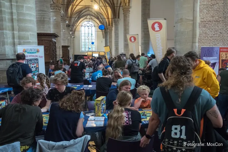 Spellenbeurs MoxCon viert 5-jarig jubileum op 15 september in Grote Kerk in Alkmaar