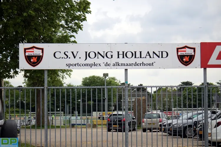 Jong Holland blijft op gelijkspel steken tegen De Dijk