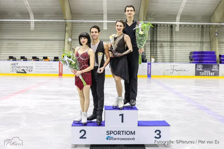 Succesvol wedstrijdweekend voor kunstrijders Deen Figure Skating Alkmaar met twee keer zilver