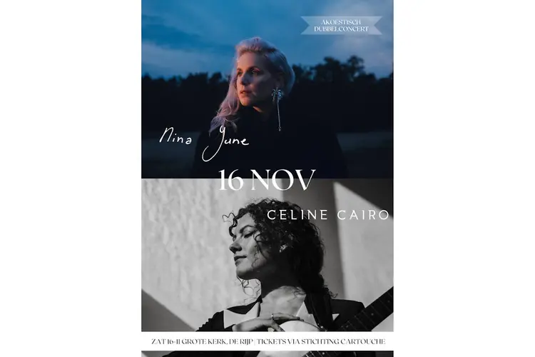 Run op kaartverkoop Celine Cairo en Nina June