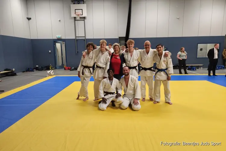 Beentjes Judo Sport bij debuut naar tweede plaats