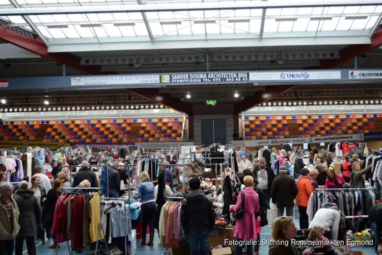 Rommelmarkt op zondag 3 november in de Wielerbaan