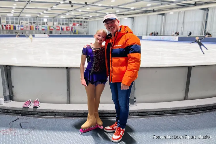 Succesvol wedstrijdweekend voor kunstrijders Deen Figure Skating Alkmaar met 4 podiumplekken