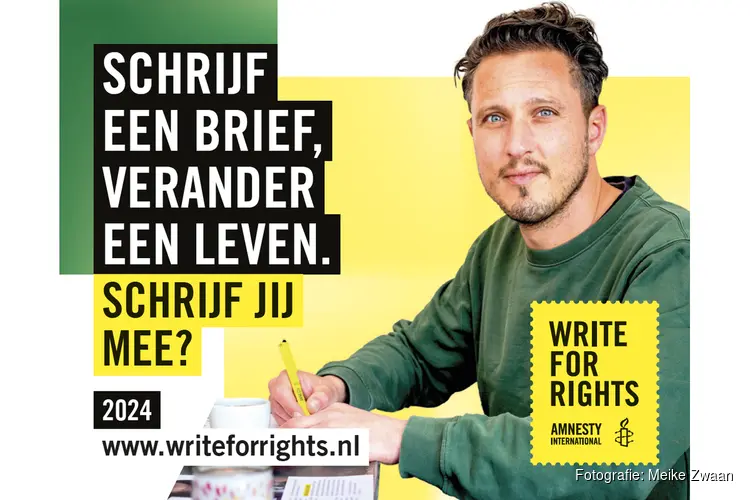 Amnesty International's Write for Rights: Schrijf een brief, verander een leven