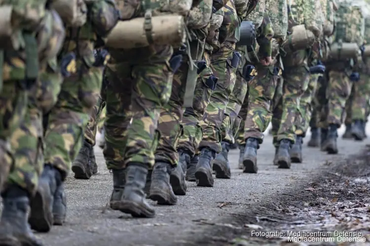 Militaire oefening in de gemeente Alkmaar op 13 en 14 december