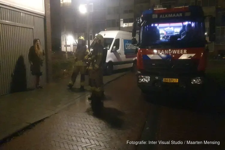 Mogelijke gaslekkage bij flat in Alkmaar