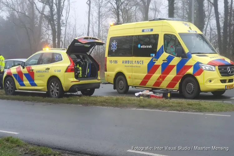 Ernstig ongeval op Heilooër Zeeweg in Egmond aan den Hoef