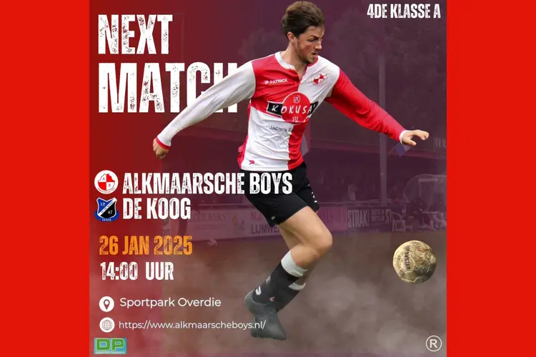 Het gaat weer beginnen: "Herbstmeister" Alkmaarsche Boys ontvangt De Koog