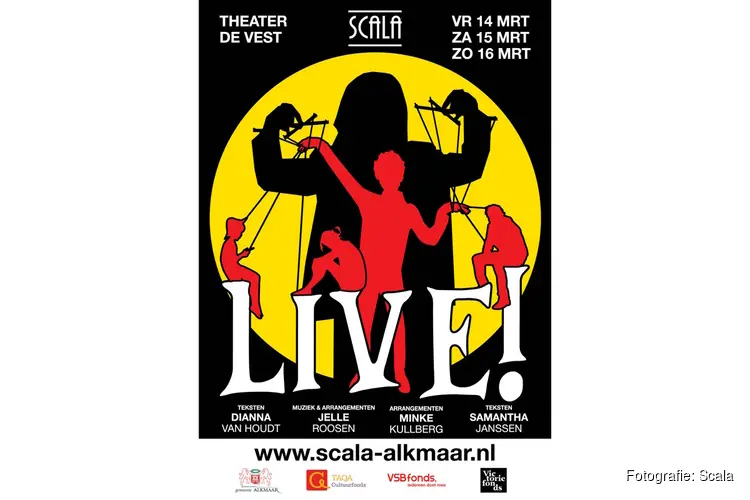 Muziektheatergezelschap Scala speelt in Theater de Vest