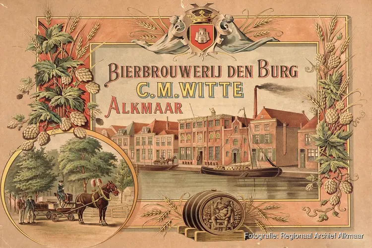 Van 't Fortuin tot De Burg: 129 jaar bier uit de brouwerij van Witte in Alkmaar