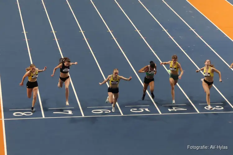 AV-Hylas tijdens NK-indoor Atletiek Apeldoorn