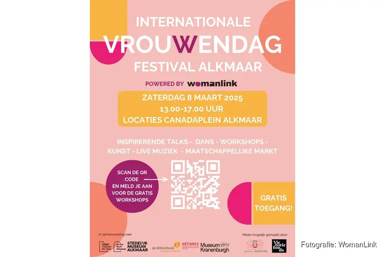 Aandacht voor emancipatie en vrouwenrechten tijdens Internationale Vrouwendag Festival op zaterdag 8 maart