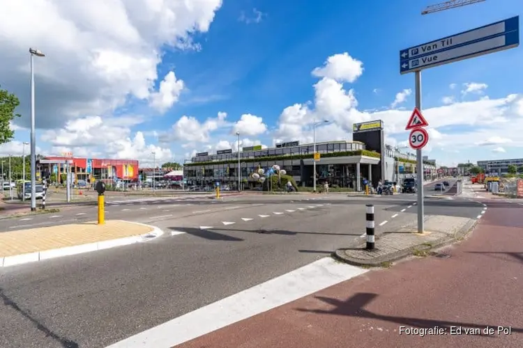 Noorderstraat afgesloten in de ochtend