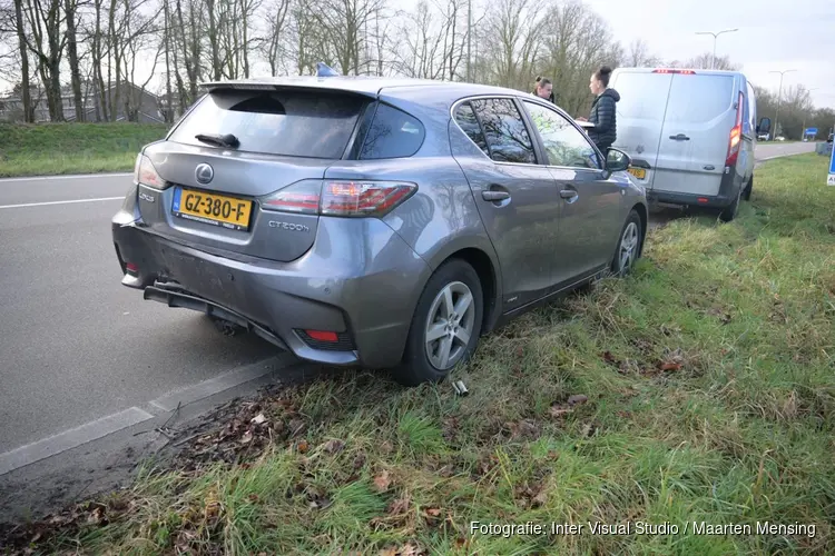 Kopstaartbotsing op N9 bij Alkmaar