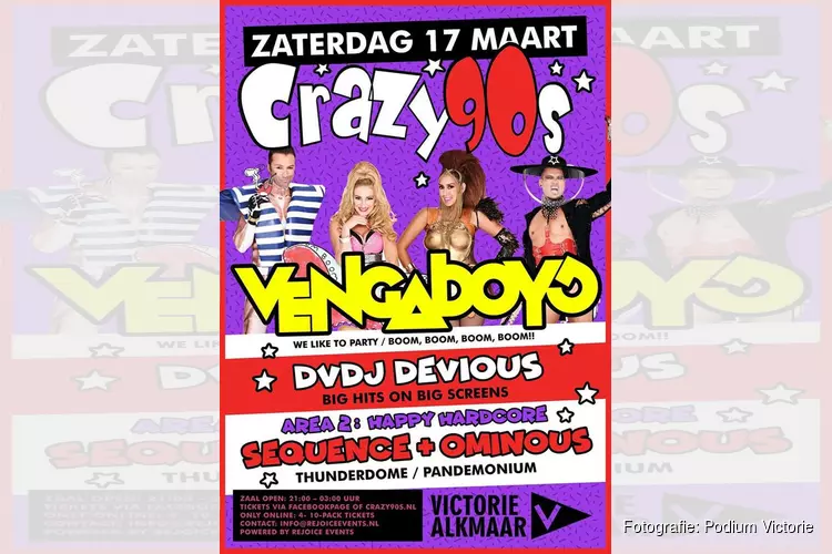 Crazy 90s XL met The Vengaboys