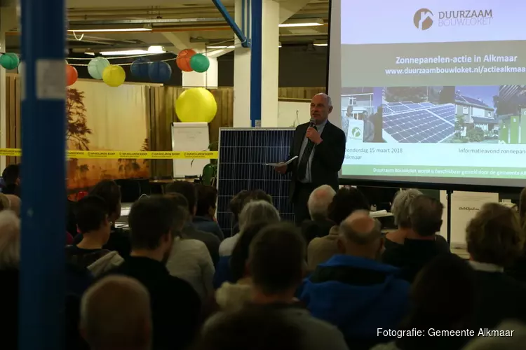 Zonnepanelen-actie in Alkmaar blijkt groot succes