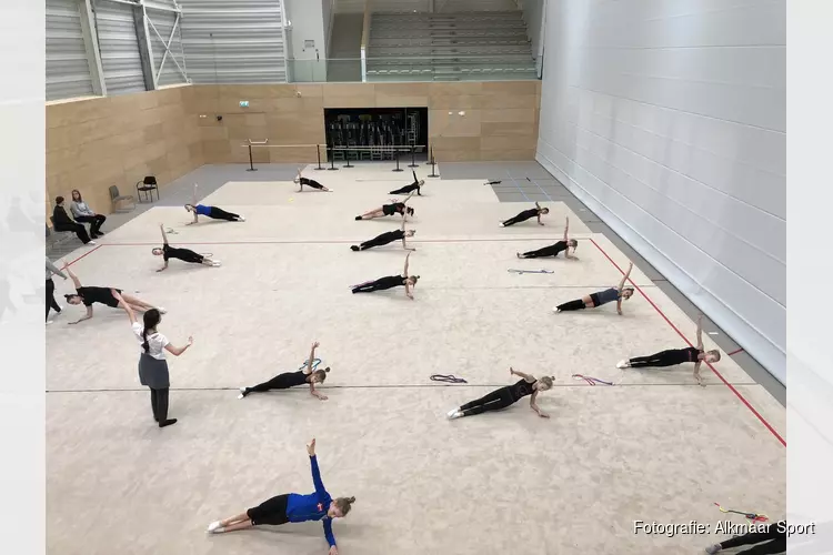 Ritmische gymnastiek in De Meent Bauerfeind